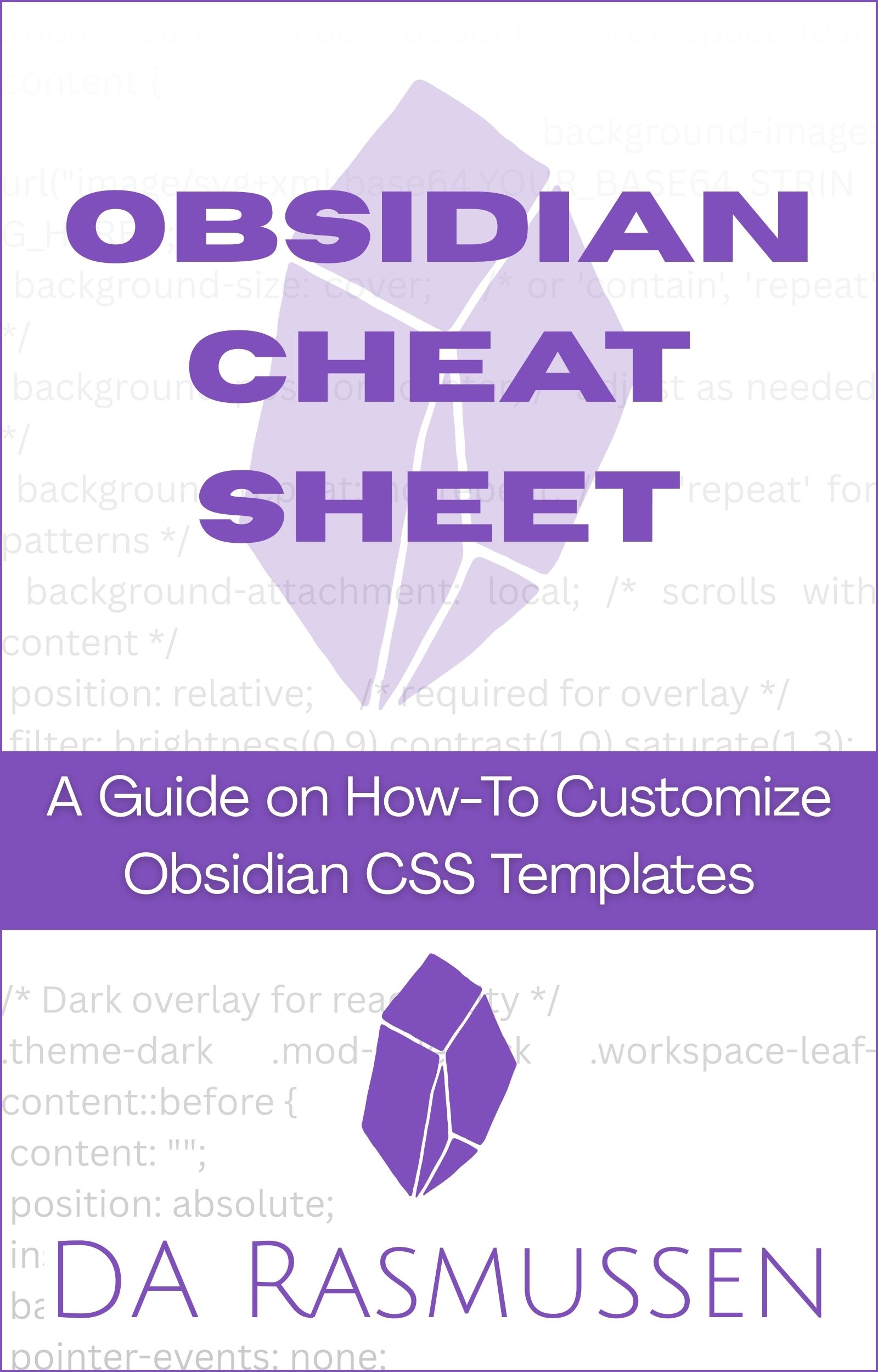 Obsidian Cheat Sheet Theme Guide